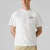Camiseta de corte holgado con estampado en la espalda Camiseta de corte holgado con estampado en la espalda