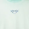 Camiseta de corte holgado con estampado en la espalda