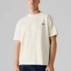 Camiseta de corte holgado con estampado en la espalda