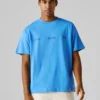 Camiseta de corte holgado con estampado en la espalda