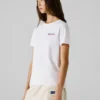 Camiseta de corte holgado con estampado en la espalda