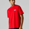 Camiseta de corte holgado con estampado en la espalda Camiseta de corte holgado con estampado en la espalda