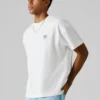 Camiseta de corte holgado con estampado en la espalda