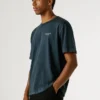 Camiseta de corte holgado con estampado en la espalda