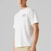 Camiseta de corte holgado con estampado en la espalda Camiseta de corte holgado con estampado en la espalda