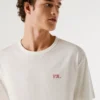 Camiseta de corte holgado con estampado en la espalda