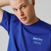Camiseta de corte holgado con estampado en la espalda