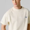 Camiseta de corte holgado con estampado en la espalda