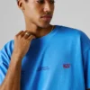 Camiseta de corte holgado con estampado en la espalda