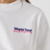 Camiseta de corte holgado con estampado en la espalda