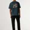 Camiseta de corte holgado con estampado en la espalda