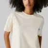 Camiseta de corte holgado con estampado en la espalda Camiseta de corte holgado con estampado en la espalda