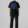 Camiseta de corte holgado con estampado en la espalda