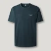 Camiseta de corte holgado con estampado en la espalda