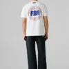 Camiseta de corte holgado con estampado en la espalda