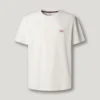 Camiseta de corte holgado con estampado en la espalda