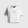 Camiseta de corte holgado con estampado en la espalda Camiseta de corte holgado con estampado en la espalda