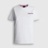 Camiseta de corte holgado con estampado en la espalda