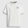 Camiseta de corte holgado con estampado en la espalda Camiseta de corte holgado con estampado en la espalda