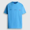 Camiseta de corte holgado con estampado en la espalda