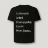 Camiseta de corte holgado con estampado en la espalda