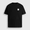 Camiseta de corte holgado con estampado en la espalda
