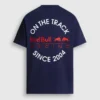 Camiseta de corte holgado con estampado en la espalda