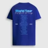 Camiseta de corte holgado con estampado en la espalda