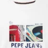 Camiseta de corte holgado con estampado fotográfico