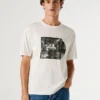Camiseta de corte recto con estampado fotográfico Camiseta de corte recto con estampado fotográfico