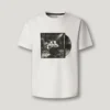 Camiseta de corte recto con estampado fotográfico Camiseta de corte recto con estampado fotográfico