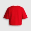 Camiseta de corte recto con logotipo en la manga