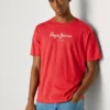 Camiseta de corte regular con estampado de logotipo Camiseta de corte regular con estampado de logotipo
