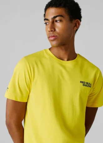 Camiseta de corte regular con estampado de logotipo