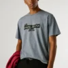 Camiseta de corte regular con estampado de logotipo