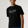 Camiseta de corte regular con estampado de logotipo
