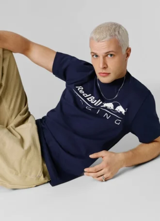 Camiseta de corte regular con estampado de logotipo