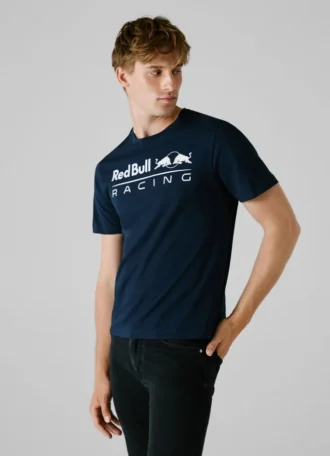 Camiseta de corte regular con estampado de logotipo