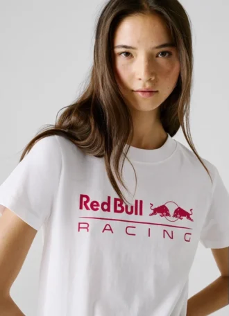 Camiseta de corte regular con estampado de logotipo