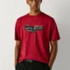 Camiseta de corte regular con estampado de logotipo Camiseta de corte regular con estampado de logotipo