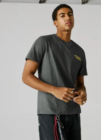 Camiseta de corte regular con estampado de logotipo