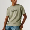 Camiseta de corte regular con estampado de logotipo Camiseta de corte regular con estampado de logotipo