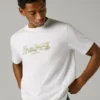 Camiseta de corte regular con estampado de logotipo Camiseta de corte regular con estampado de logotipo