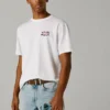 Camiseta de corte regular con estampado de logotipo