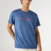 Camiseta de corte regular con estampado de logotipo
