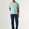 Camiseta de corte regular con estampado de logotipo
