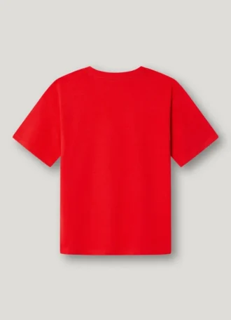 Camiseta de corte regular con estampado de logotipo