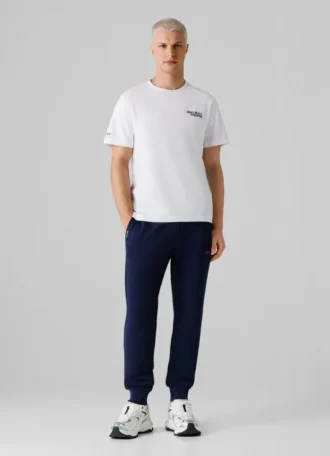 Camiseta de corte regular con estampado de logotipo