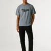 Camiseta de corte regular con estampado de logotipo
