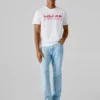 Camiseta de corte regular con estampado de logotipo